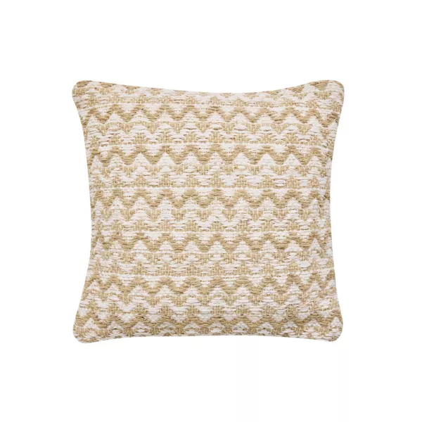Vierkant katoenen kussen (40 x 40 cm) Loumeo Beige