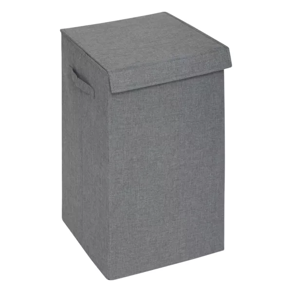 Wasmand met scheider (H60 cm) Kleuren Betongrijs