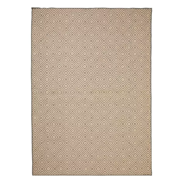 Tapis d'extérieur rectangulaire (200 x 150 cm) Ilanga Gris
