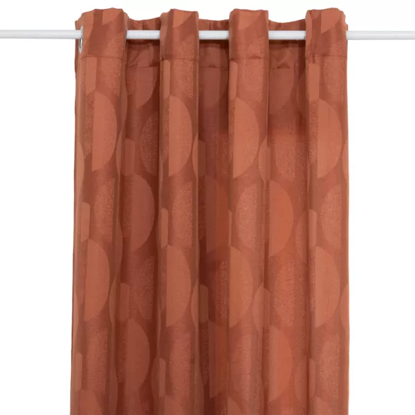 Cortina tejida (140 x 260 cm) Wimbi Terracota