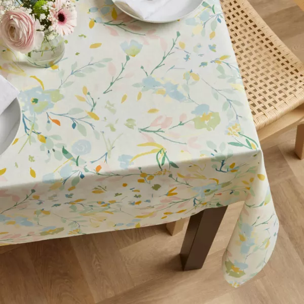 Nappe rectangulaire coton enduit (150 x 250 cm) Ornella Multicolore