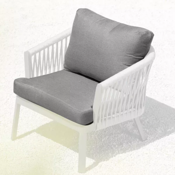 Ersatzpolsterbez�ge f�r Gartensessel Amalfi Anthrazitgrau