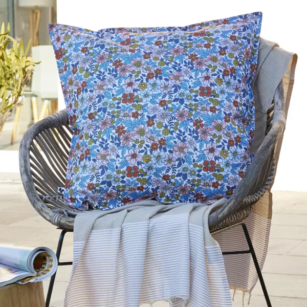 Housse de coussin extérieur carrée (60 x 60 cm) Danaé Multicolore