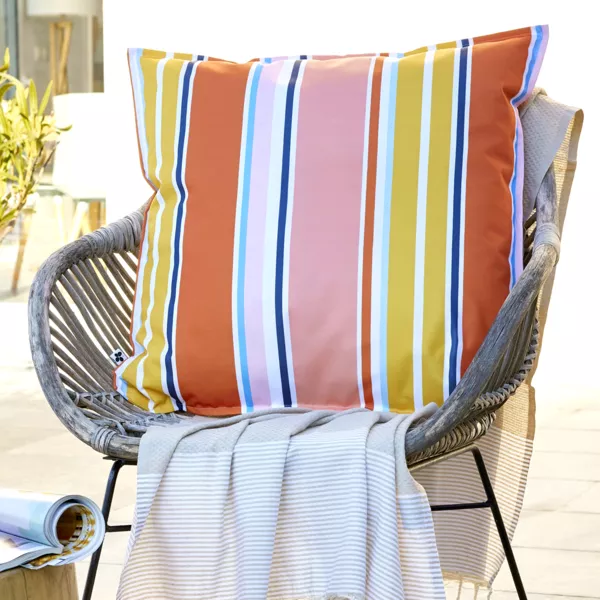 Housse de coussin ext�rieur carr�e (60 x 60 cm) Bianca Jaune