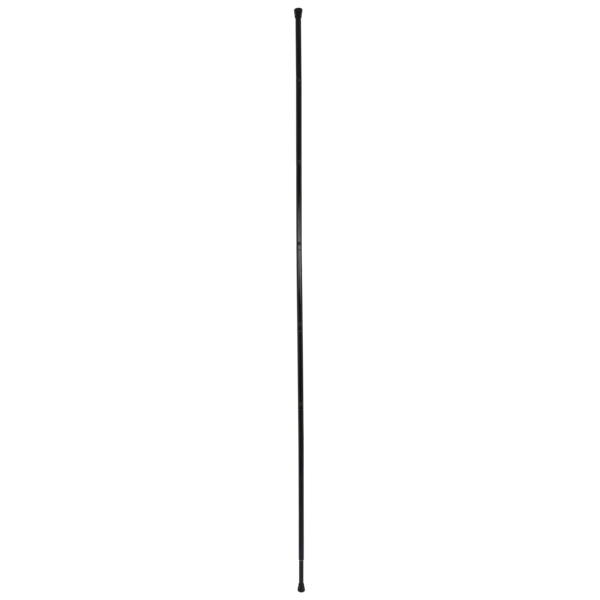 Selbstklemmende Gardinenstange Dusche (von 105 bis 250 cm) Schwarz