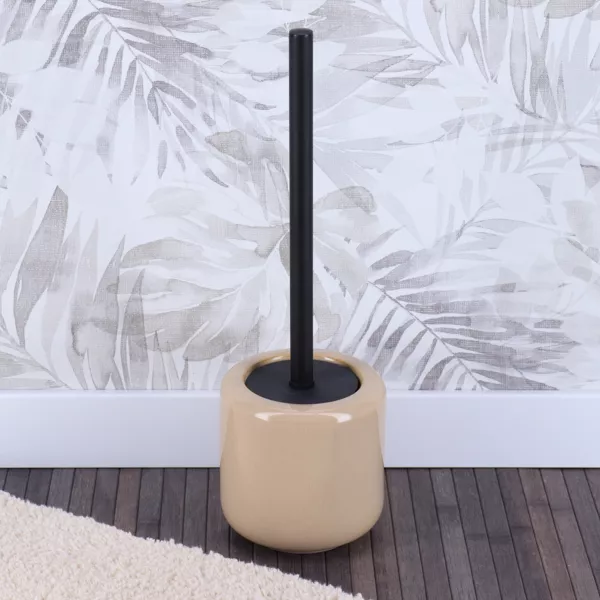 Cepillo de WC de gres lacado Season Color Beige