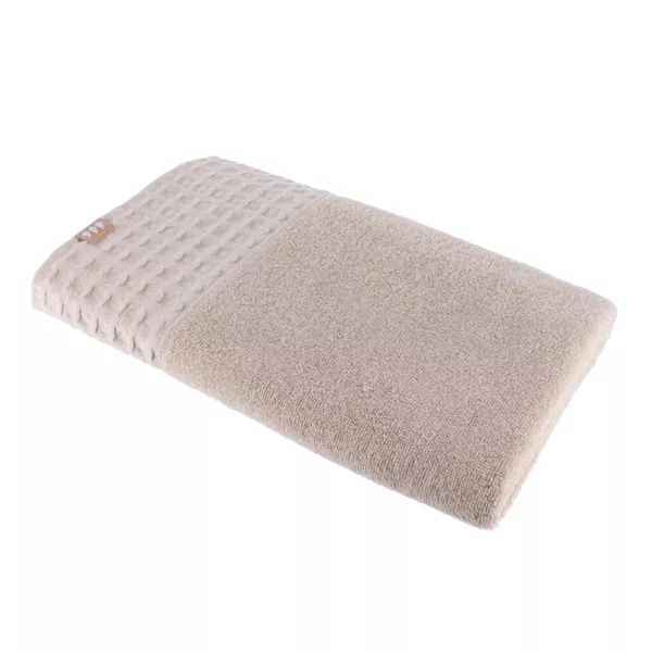 Serviette de bain coton (90 x 150 cm) Season Color Beige