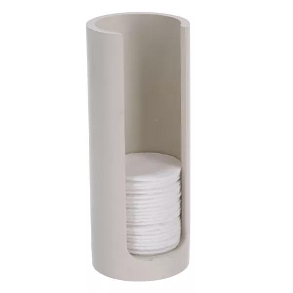 Distributeur  cotons (H17 cm) Japandi Beige