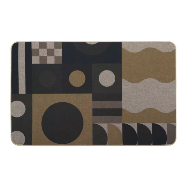 Tapis antidérapant (50 x 80 cm) Geo Beige