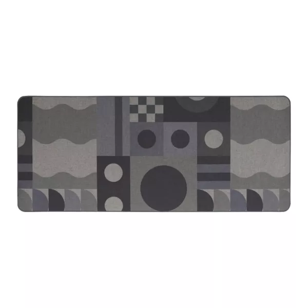 Alfombra antideslizante (50 x 120 cm) Geo Gris