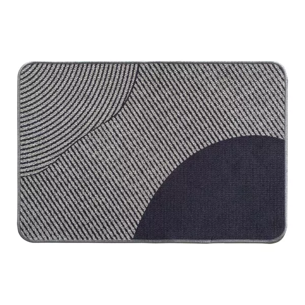 Tapis antidérapant velours (40 x 60 cm) Dune Gris