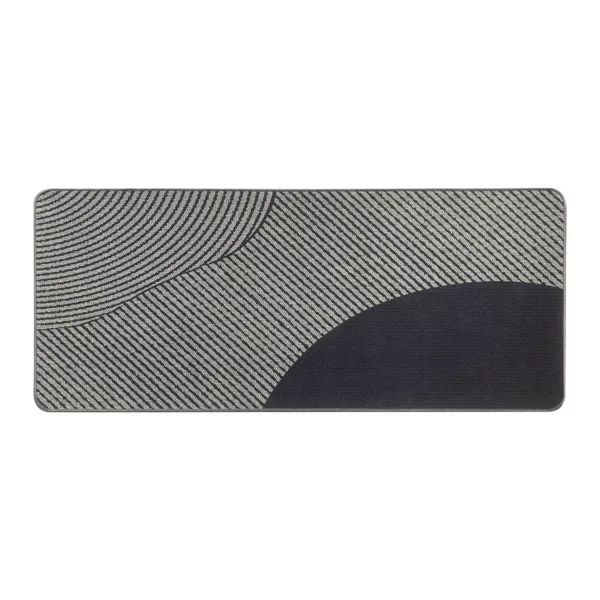 Antislip fluwelen mat (50 x 120 cm) Duin Grijs