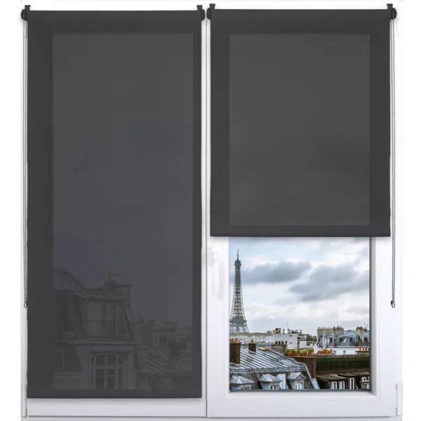 Store enrouleur tamisant (150 x 180 cm) Pure Gris béton