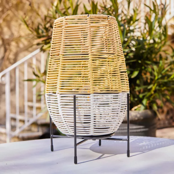 Solar-Tischlampe LED (H31 cm) Vernazza Weiß