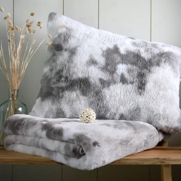 Nepbont deken (125 x 150 cm) Harald Beige