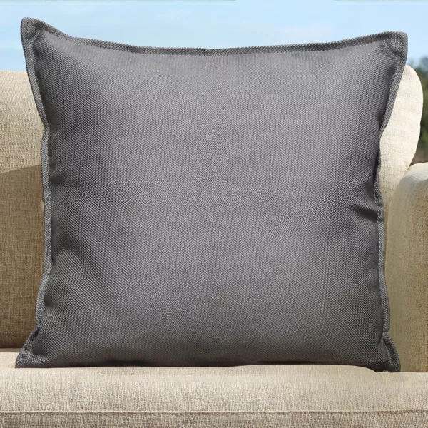 Coussin extrieur carr (45 x 45 cm) Bora Gris