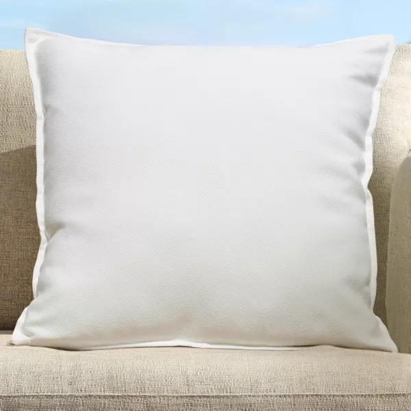Coussin extérieur carré (45 x 45 cm) Boraé Blanc