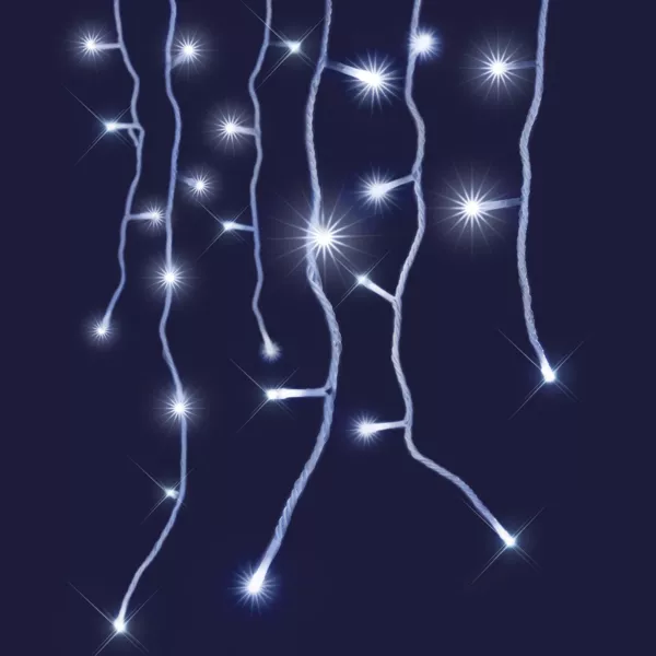 Verlichte ijspegel Flashing light L22 m  Koudwit 288 LED