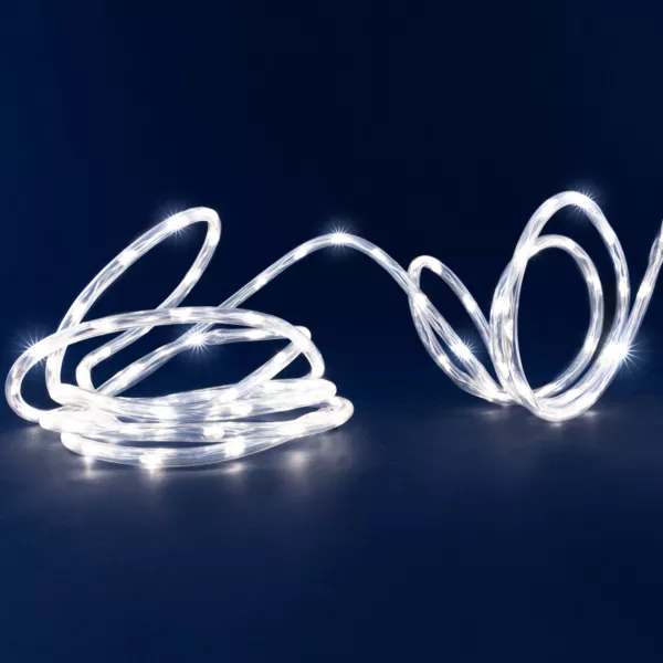 Tubo luminoso 250 micro LED (7,5 m) Ultra brillante Bianco freddo