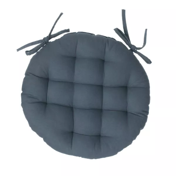 Coussin de chaise rond Datara Orage