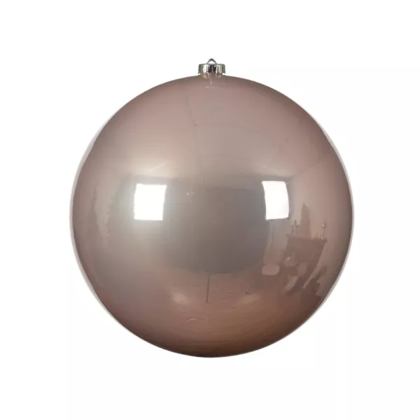 Boule de Noël (D200 mm) Alpine Rose poudré