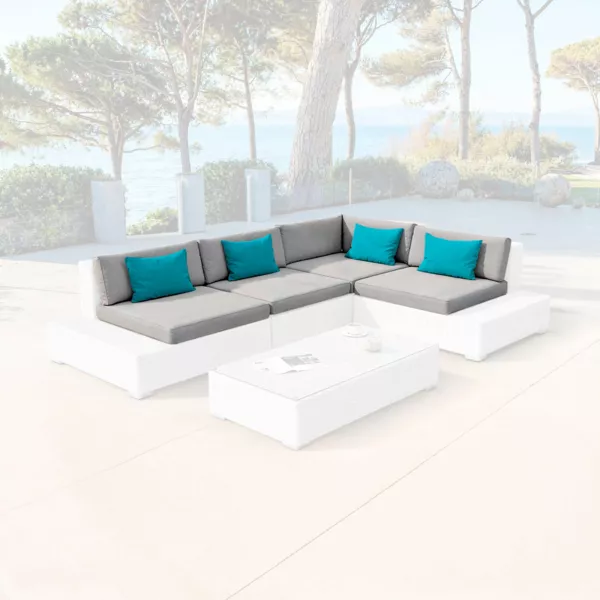 Ersatzpolsterbez�ge f�r Lounge-Set 5-teilig Palma Grau