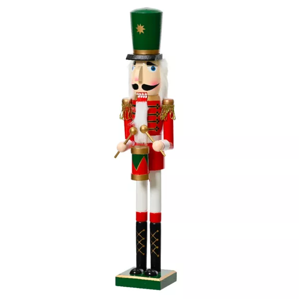 Soldato Schiaccianoci in legno (H50 cm) Gaby e il suo tamburo Imperiale