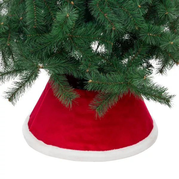 Zierkorb für Baumständer (D56 cm) Weihnachtszauber Rot