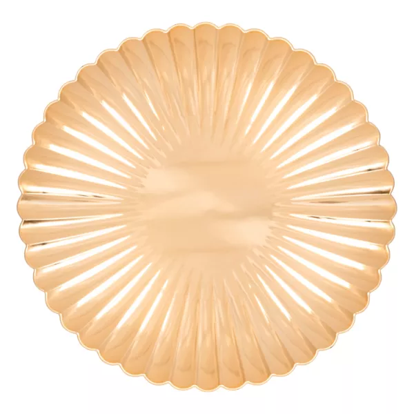 Set di 12 sottopiatti Conchiglia Oro