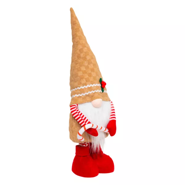 Lutin jambes téléscopiques (H80 cm) Gourmand Pain d'épices Marron clair