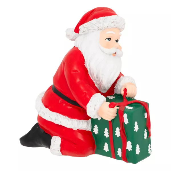 Dekorativer Weihnachtsmann (H15 cm) Weihnachtsnacht Rot