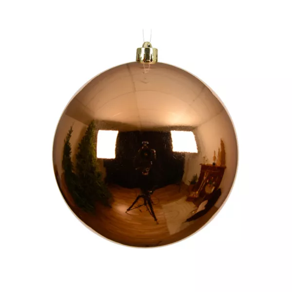 Boule de Noël (D200 mm) Alpine Cognac