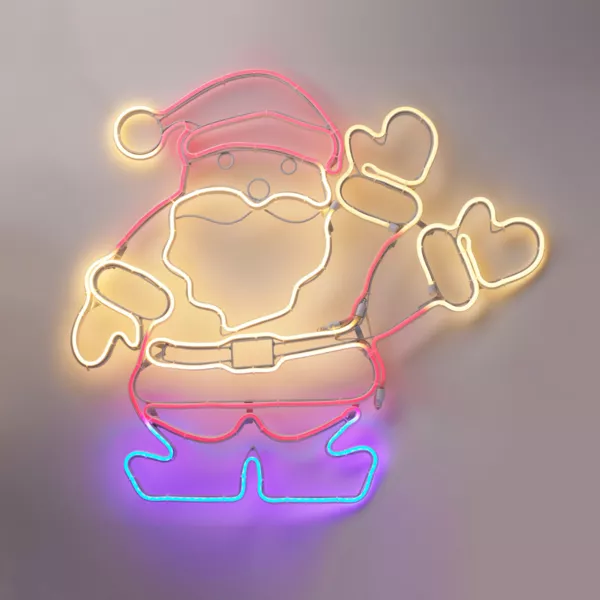 Père Noël lumineux 627 LED (H65 cm) Néon Moov light Multicolore