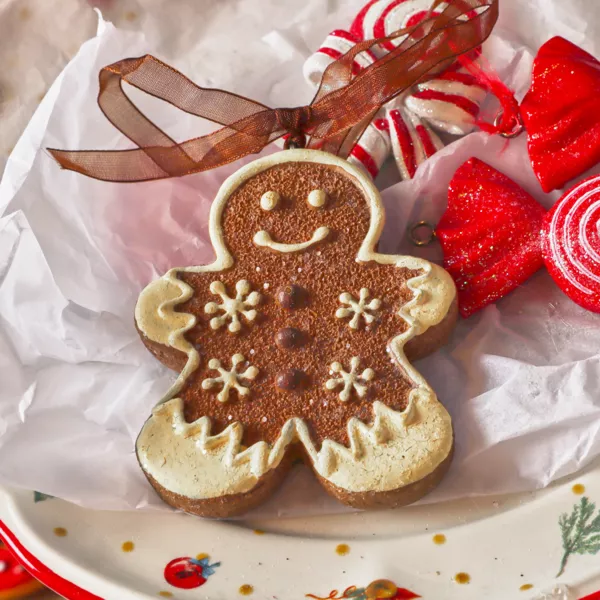 Suspension de Noël (H7 cm) Pain d'épice Martin Chocolat