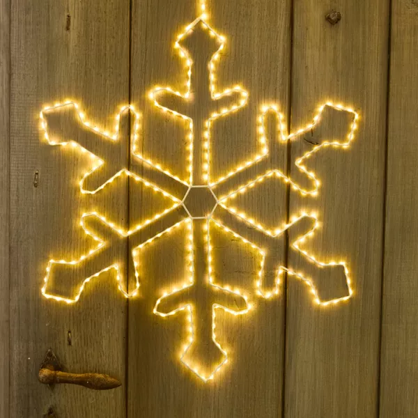 Flocon lumineux à suspendre 335 LED (D58 cm) Everest Blanc chaud