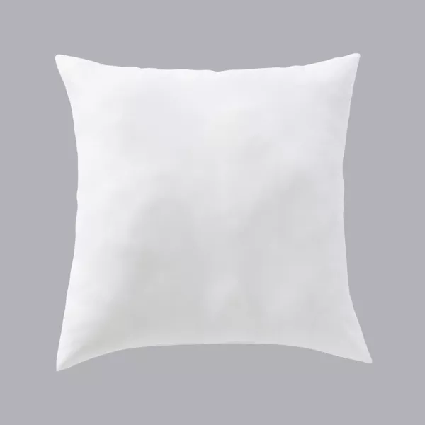 Coussin de garnissage carré microfibre (45 x 45 cm) Aéris Blanc