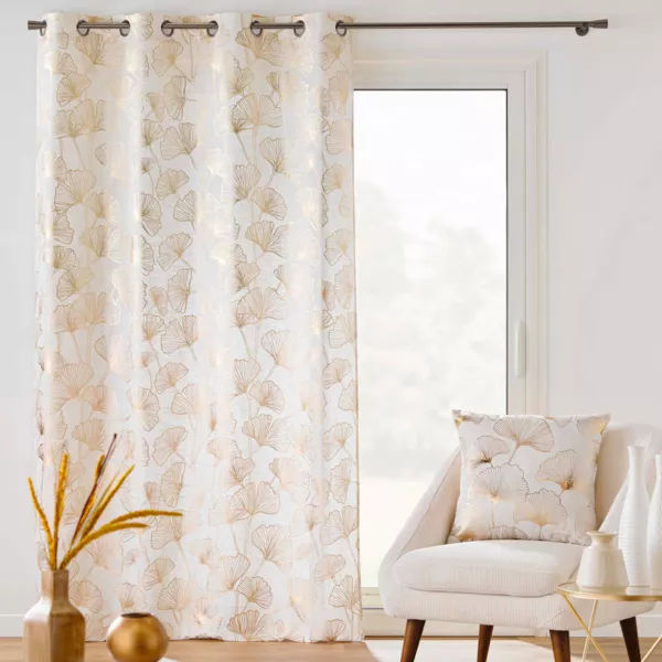 Gordijn (140 x 280 cm) Kenzy Beige