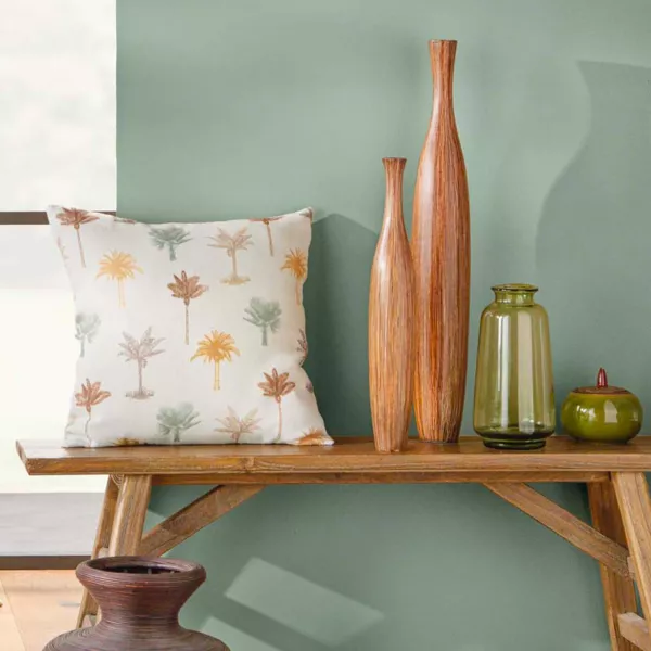 Cojín cuadrado de algodón (45 x 45 cm) Palmelia Multicolor