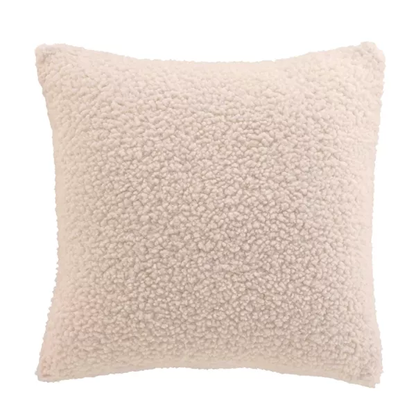 Vierkante kussenhoes (40 x 40 cm) Woolen Ecru