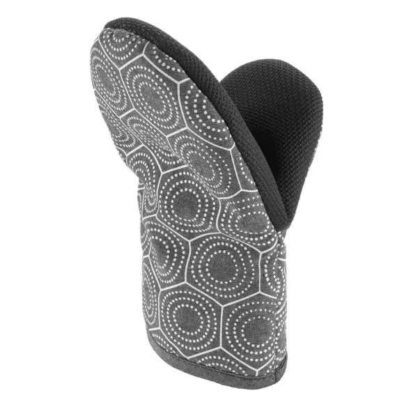 K�chenhandschuh aus Baumwolle (24,5 x 14,5 cm) Alveis Anthrazitgrau