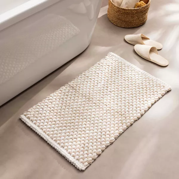 Tapis de bain en coton (50 x 80 cm) Rafael Beige