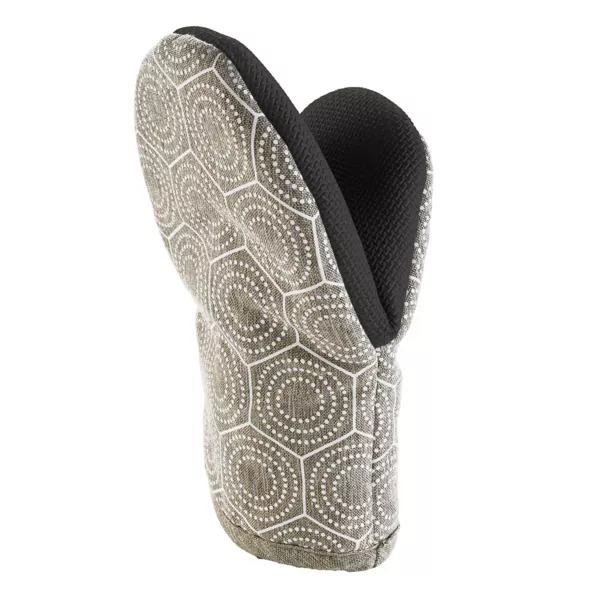 Guante de cocina de algodón (24.5 x 14.5 cm) Alveis Beige