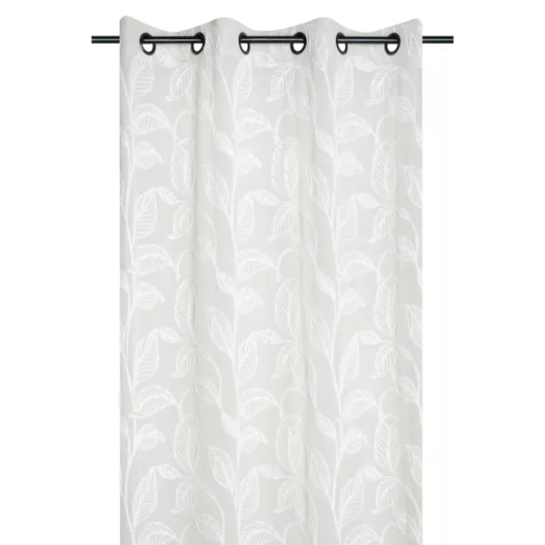 Cortina de ojales (140 x 260 cm) Hemera Crudo