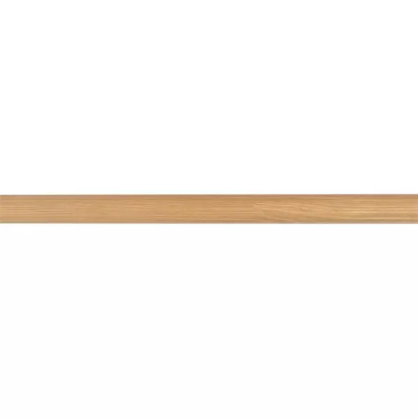 Tringle rideau bois (L150 cm/ D28 mm) Nils Beige Vernis