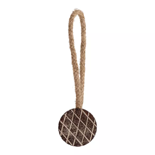 Houten gordijnkwast Africa Bruin