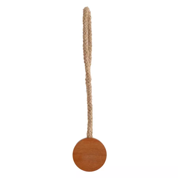 Abrazadera de cortina de madera Baobab Marrón