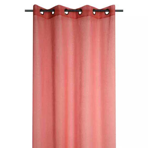 Voilage (135 x 260 cm) Stacy Rouge marsala