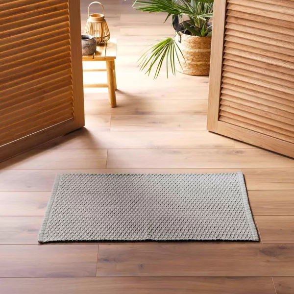 Tapis de salon coton (50 x 80 cm) Alivia Beige