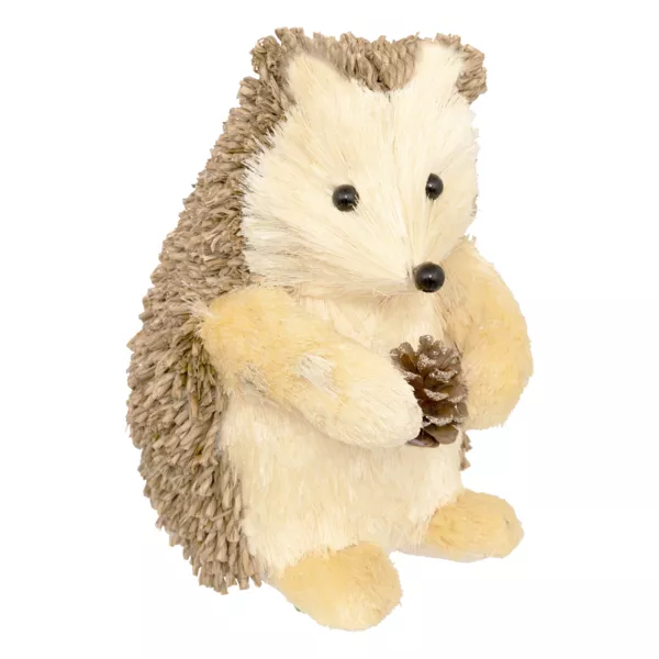 H�risson de No�l (H24 cm) Louison Marron paillet�