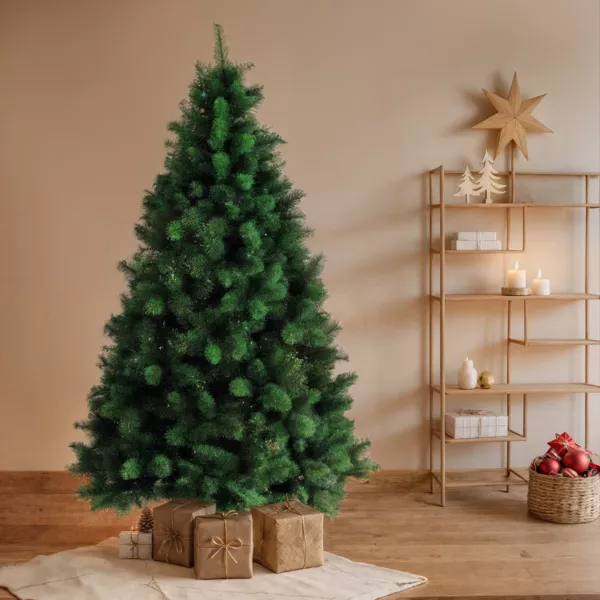 Sapin artificiel de Noël (H240 cm) Edmonton Vert sapin